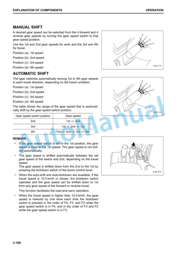 Komatsu WA380-8 Wheel Loader Operation and Maintenance Manual VENAM48501 3 Komatsu WA380-8 Wheel Loader Operation and Maintenance Manual VENAM48501 - Image 3