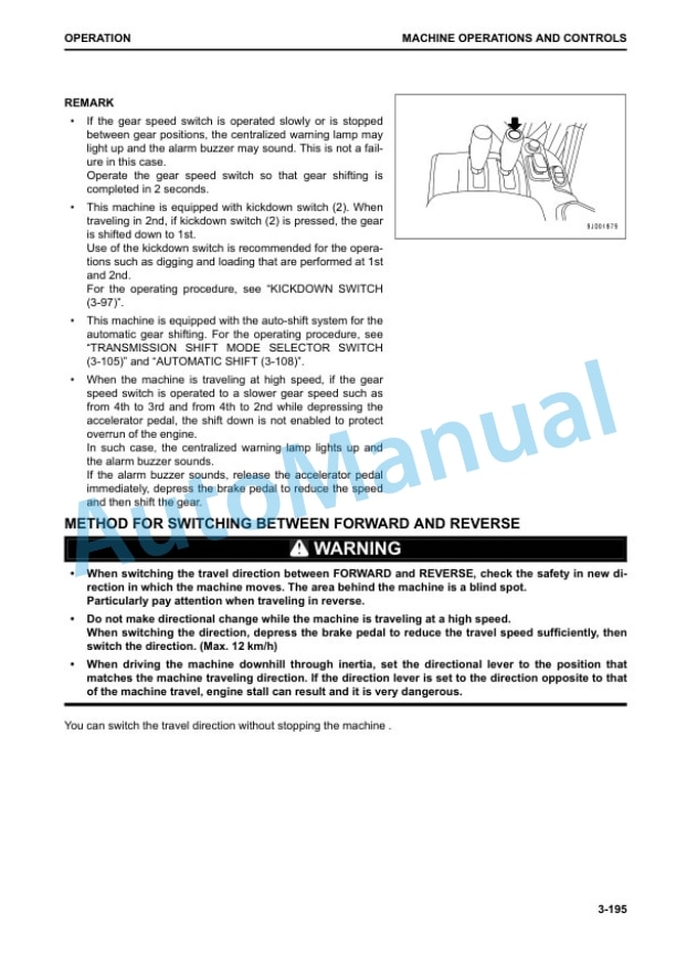 Komatsu WA380-8 Wheel Loader Operation and Maintenance Manual VENAM48501 4 Komatsu WA380-8 Wheel Loader Operation and Maintenance Manual VENAM48501 - Image 4