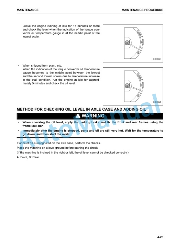 Komatsu WA380-8 Wheel Loader Operation and Maintenance Manual VENAM48501 5 Komatsu WA380-8 Wheel Loader Operation and Maintenance Manual VENAM48501 - Image 5