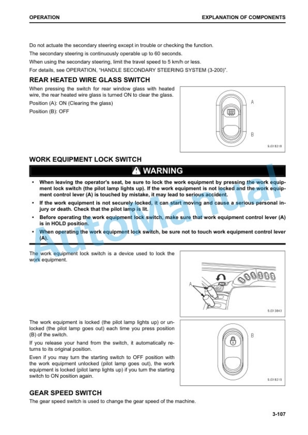 Komatsu WA380-8 Wheel Loader Operation and Maintenance Manual VENAM48502 3 Komatsu WA380-8 Wheel Loader Operation and Maintenance Manual VENAM48502 - Image 3