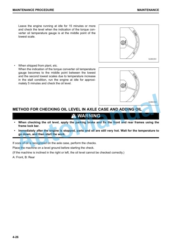 Komatsu WA380-8 Wheel Loader Operation and Maintenance Manual VENAM48502 5 Komatsu WA380-8 Wheel Loader Operation and Maintenance Manual VENAM48502 - Image 5