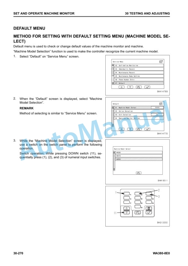 Komatsu WA380-8E0 Wheel Loader Shop Manual SEN06752-01 2 Komatsu WA380-8E0 Wheel Loader Shop Manual SEN06752-01 - Image 2