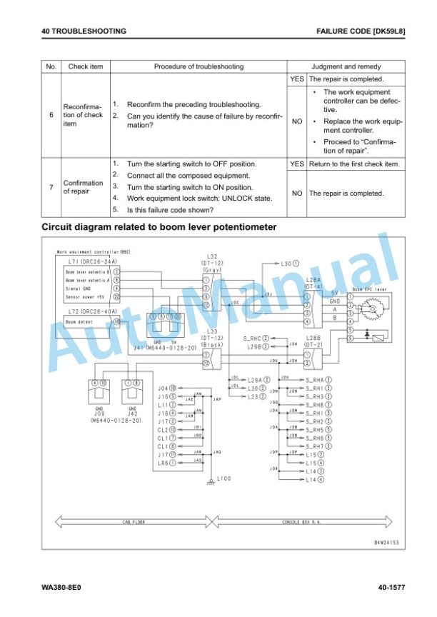 Komatsu WA380-8E0 Wheel Loader Shop Manual SEN06752-01 4 Komatsu WA380-8E0 Wheel Loader Shop Manual SEN06752-01 - Image 4