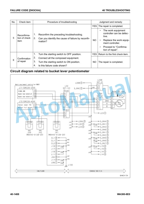 Komatsu WA380-8E0 Wheel Loader Shop Manual SEN06752-03 4 Komatsu WA380-8E0 Wheel Loader Shop Manual SEN06752-03 - Image 4