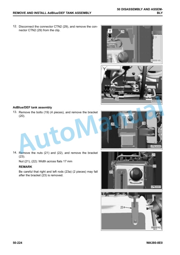 Komatsu WA380-8E0 Wheel Loader Shop Manual SEN06752-03 5 Komatsu WA380-8E0 Wheel Loader Shop Manual SEN06752-03 - Image 5