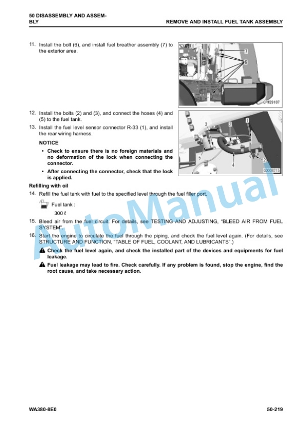 Komatsu WA380-8E0 Wheel Loader Shop Manual SEN06752-04 5 Komatsu WA380-8E0 Wheel Loader Shop Manual SEN06752-04 - Image 5
