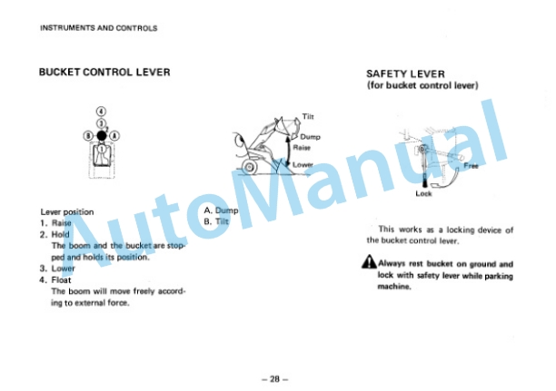 Komatsu WA40-1 Wheel Loader Operation and Maintenance Manual SEAM03630102 2 Komatsu WA40-1 Wheel Loader Operation and Maintenance Manual SEAM03630102 - Image 2