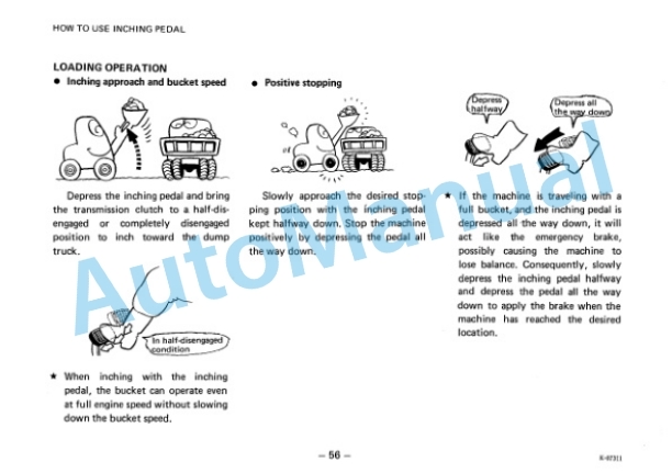 Komatsu WA40-1 Wheel Loader Operation and Maintenance Manual SEAM03630102 3 Komatsu WA40-1 Wheel Loader Operation and Maintenance Manual SEAM03630102 - Image 3
