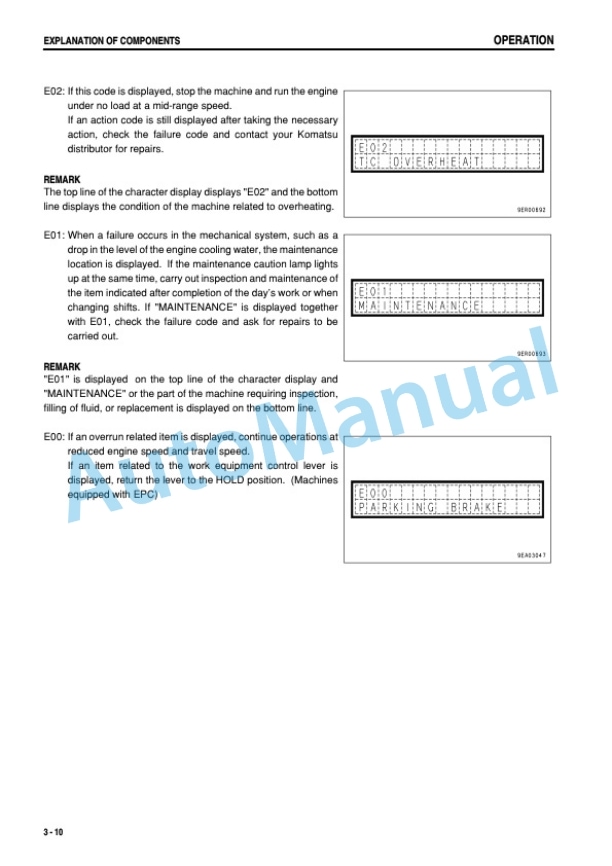 Komatsu WA400-5 Wheel Loader Operation and Maintenance Manual SEAM047401T 2 Komatsu WA400-5 Wheel Loader Operation and Maintenance Manual SEAM047401T - Image 2