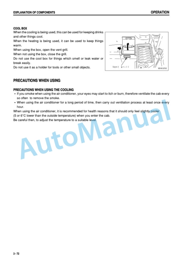 Komatsu WA400-5 Wheel Loader Operation and Maintenance Manual SEAM047401T 3 Komatsu WA400-5 Wheel Loader Operation and Maintenance Manual SEAM047401T - Image 3