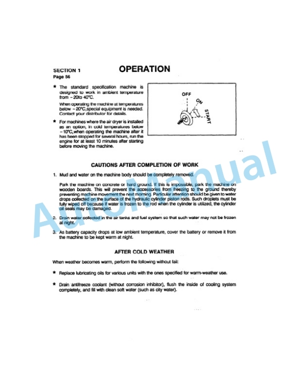 Komatsu WA420-1LC Wheel Loader Operation and Maintenance Manual SEAMU424KD10 3 Komatsu WA420-1LC Wheel Loader Operation and Maintenance Manual SEAMU424KD10 - Image 3
