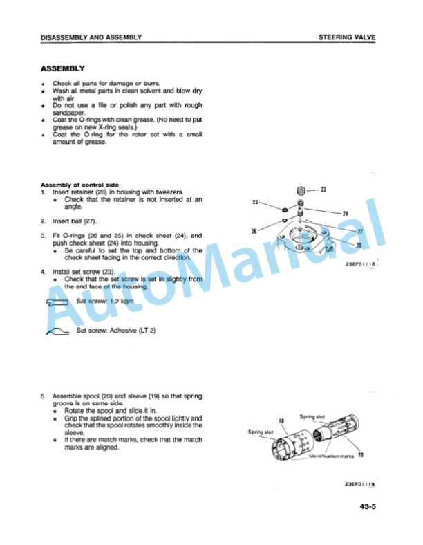Komatsu WA420-1LC Wheel Loader Shop Manual CEBMW24020 3 Komatsu WA420-1LC Wheel Loader Shop Manual CEBMW24020 - Image 3