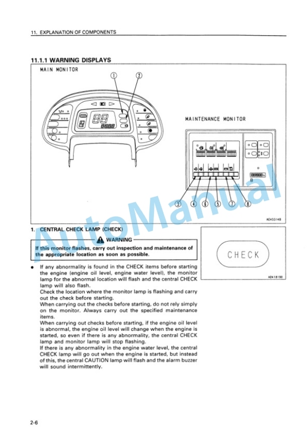 Komatsu WA420-3 Avance Wheel Loader Operation and Maintenance Manual PEN00263-00 2 Komatsu WA420-3 Avance Wheel Loader Operation and Maintenance Manual PEN00263-00 - Image 2