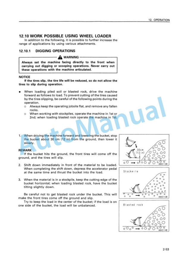 Komatsu WA420-3 Avance Wheel Loader Operation and Maintenance Manual PEN00263-00 3 Komatsu WA420-3 Avance Wheel Loader Operation and Maintenance Manual PEN00263-00 - Image 3