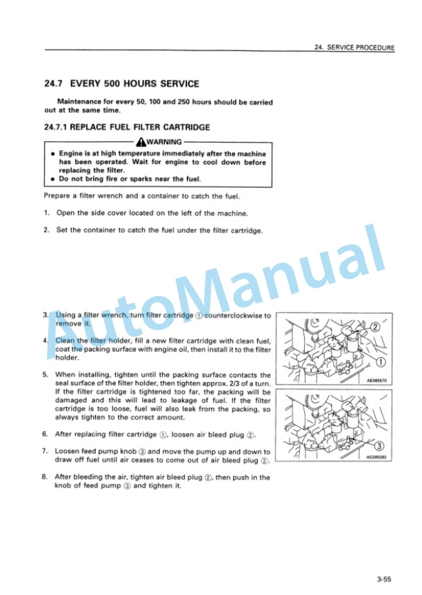 Komatsu WA420-3 Avance Wheel Loader Operation and Maintenance Manual PEN00263-00 5 Komatsu WA420-3 Avance Wheel Loader Operation and Maintenance Manual PEN00263-00 - Image 5
