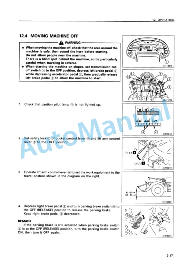 Komatsu WA420-3 Avance Wheel Loader Operation and Maintenance Manual SEAM006204 3 Komatsu WA420-3 Avance Wheel Loader Operation and Maintenance Manual SEAM006204 - Image 3