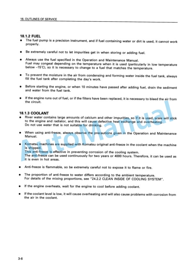 Komatsu WA420-3 Avance Wheel Loader Operation and Maintenance Manual SEAM006204 4 Komatsu WA420-3 Avance Wheel Loader Operation and Maintenance Manual SEAM006204 - Image 4