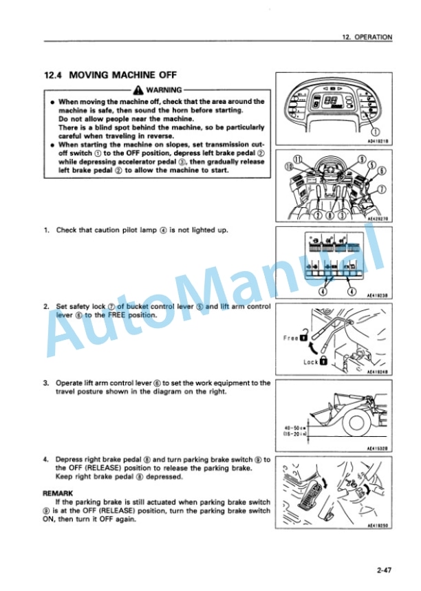 Komatsu WA420-3 Avance Wheel Loader Operation and Maintenance Manual SEAM031400 3 Komatsu WA420-3 Avance Wheel Loader Operation and Maintenance Manual SEAM031400 - Image 3
