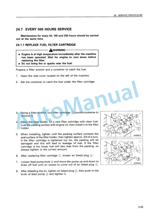 Komatsu WA420-3 Avance Wheel Loader Operation and Maintenance Manual TEN00261-00 5 Komatsu WA420-3 Avance Wheel Loader Operation and Maintenance Manual TEN00261-00 - Image 5