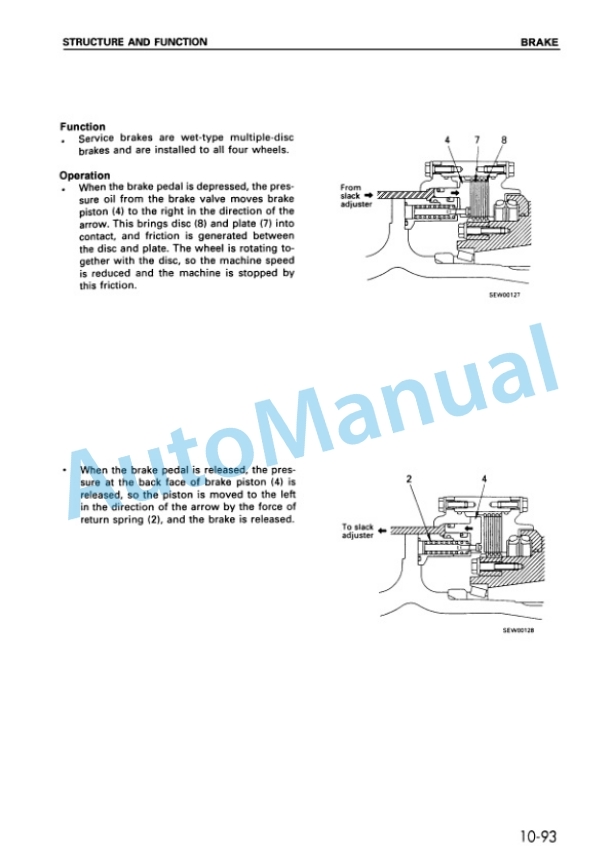 Komatsu WA420-3 Avance Wheel Loader Shop Manual SMEW4200M0 2 Komatsu WA420-3 Avance Wheel Loader Shop Manual SMEW4200M0 - Image 2
