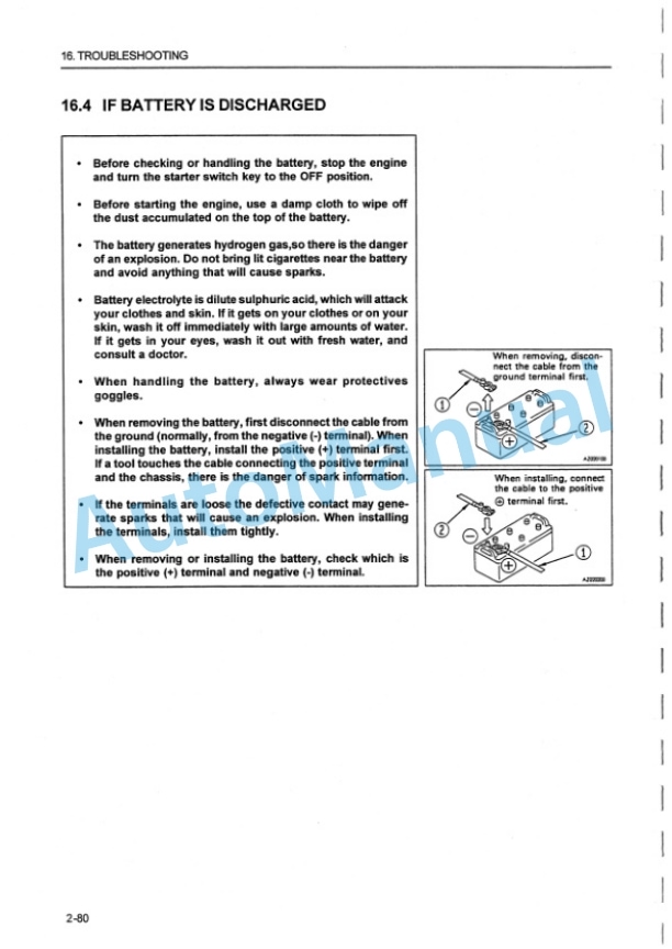 Komatsu WA420-3 Wheel Loader Operation and Maintenance Manual VEAM470100 4 Komatsu WA420-3 Wheel Loader Operation and Maintenance Manual VEAM470100-4