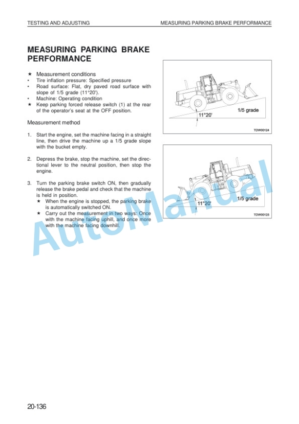 Komatsu WA420-3 Wheel Loader Shop Manual VEBM470104 3 Komatsu WA420-3 Wheel Loader Shop Manual VEBM470104 - Image 3