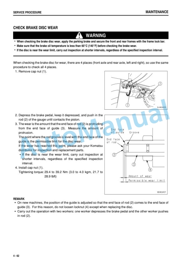 Komatsu WA430-5 Wheel Loader Operation and Maintenance Manual TEN00090-03 5 Komatsu WA430-5 Wheel Loader Operation and Maintenance Manual TEN00090-03 - Image 5