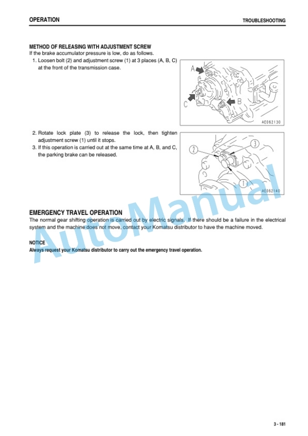 Komatsu WA430-6 Wheel Loader Operation and Maintenance Manual PEN00516-07 4 Komatsu WA430-6 Wheel Loader Operation and Maintenance Manual PEN00516-07 - Image 4