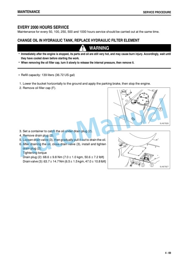 Komatsu WA430-6 Wheel Loader Operation and Maintenance Manual PEN00516-09 5 Komatsu WA430-6 Wheel Loader Operation and Maintenance Manual PEN00516-09 - Image 5