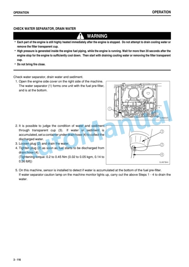 Komatsu WA430-6 Wheel Loader Operation and Maintenance Manual PEN00862-03 3 Komatsu WA430-6 Wheel Loader Operation and Maintenance Manual PEN00862-03 - Image 3
