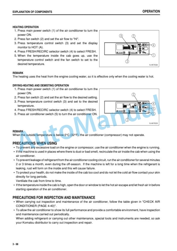 Komatsu WA430-6 Wheel Loader Operation and Maintenance Manual PEN01020-02 3 Komatsu WA430-6 Wheel Loader Operation and Maintenance Manual PEN01020-02 - Image 3