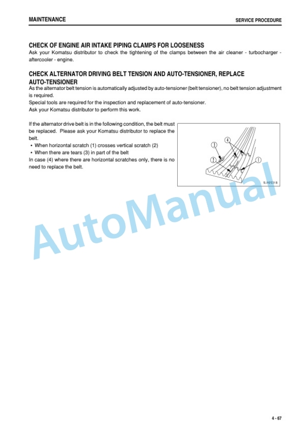 Komatsu WA430-6 Wheel Loader Operation and Maintenance Manual PEN01020-03 5 Komatsu WA430-6 Wheel Loader Operation and Maintenance Manual PEN01020-03 - Image 5