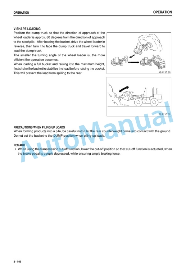 Komatsu WA430-6 Wheel Loader Operation and Maintenance Manual TEN00121-05 4 Komatsu WA430-6 Wheel Loader Operation and Maintenance Manual TEN00121-05 - Image 4