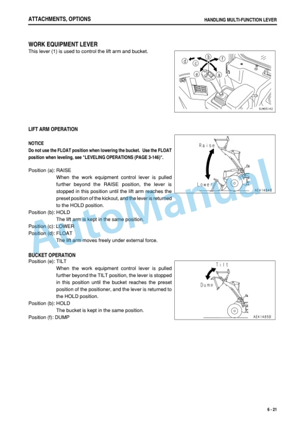 Komatsu WA430-6 Wheel Loader Operation and Maintenance Manual TEN00318-03 5 Komatsu WA430-6 Wheel Loader Operation and Maintenance Manual TEN00318-03 - Image 5