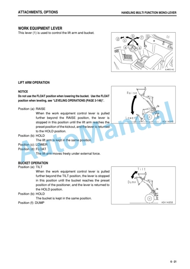 Komatsu WA430-6 Wheel Loader Operation and Maintenance Manual TEN00386-01 5 Komatsu WA430-6 Wheel Loader Operation and Maintenance Manual TEN00386-01 - Image 5