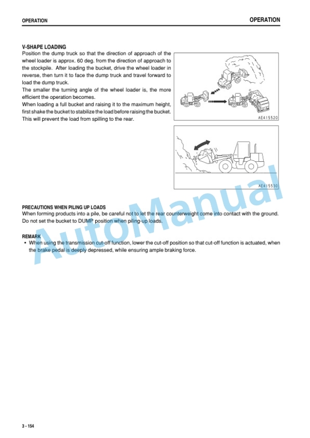 Komatsu WA430-6 Wheel Loader Operation and Maintenance Manual TEN00489-08 4 Komatsu WA430-6 Wheel Loader Operation and Maintenance Manual TEN00489-08 - Image 4