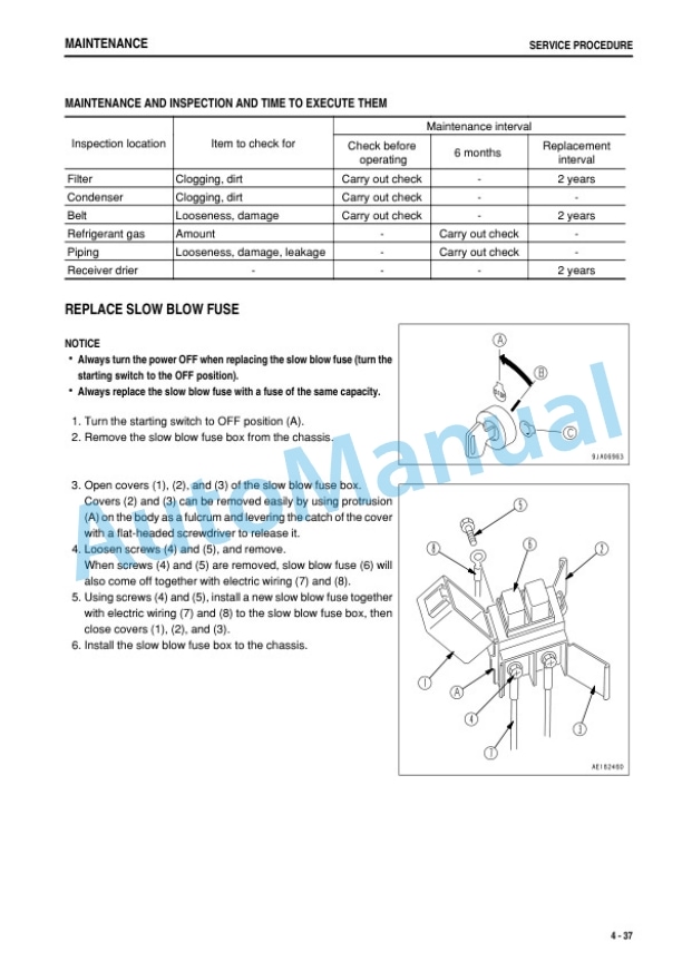 Komatsu WA430-6 Wheel Loader Operation and Maintenance Manual TEN00489-08 5 Komatsu WA430-6 Wheel Loader Operation and Maintenance Manual TEN00489-08 - Image 5