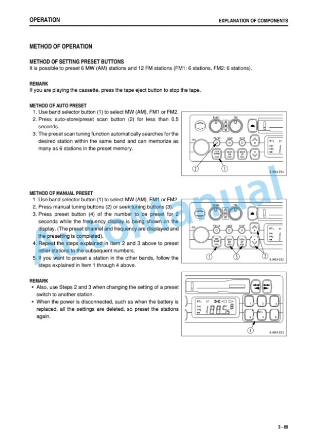 Komatsu WA430-6 Wheel Loader Operation and Maintenance Manual TEN00489-09 3 Komatsu WA430-6 Wheel Loader Operation and Maintenance Manual TEN00489-09 - Image 3