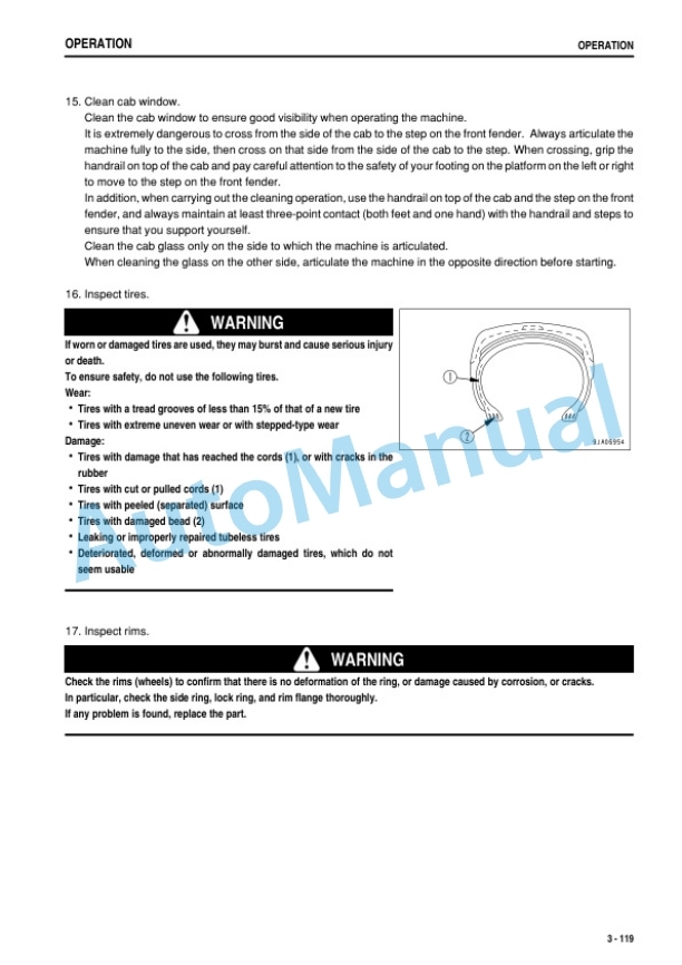 Komatsu WA430-6 Wheel Loader Operation and Maintenance Manual TEN01104-00 3 Komatsu WA430-6 Wheel Loader Operation and Maintenance Manual TEN01104-00-3