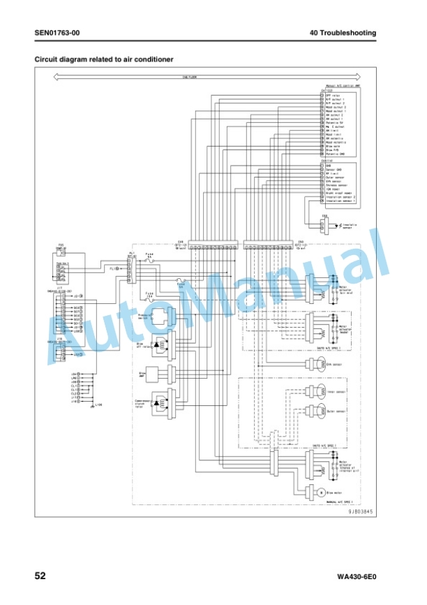 Komatsu WA430-6E0 Wheel Loader Shop Manual VEBM948101 5 Komatsu WA430-6E0 Wheel Loader Shop Manual VEBM948101 - Image 5