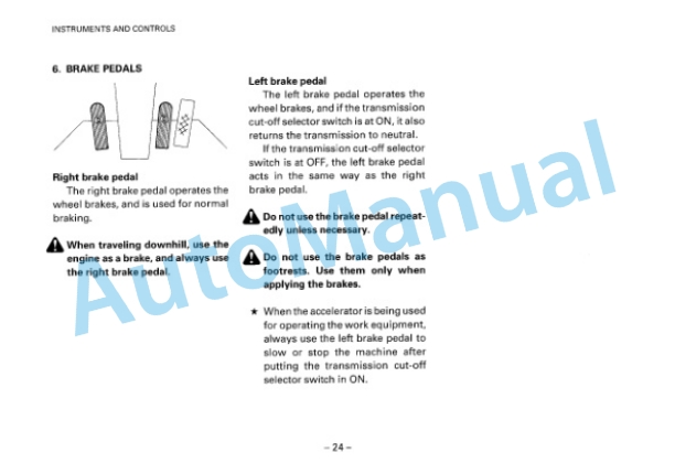 Komatsu WA450-1 Log Loader Operation and Maintenance Manual SEAM0421LG02 2 Komatsu WA450-1 Log Loader Operation and Maintenance Manual SEAM0421LG02 - Image 2