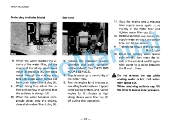 Komatsu WA450-1, WA470-1 Wheel Loader Operation and Maintenance Manual SEAM04210104 4 Komatsu WA450-1, WA470-1 Wheel Loader Operation and Maintenance Manual SEAM04210104 - Image 4