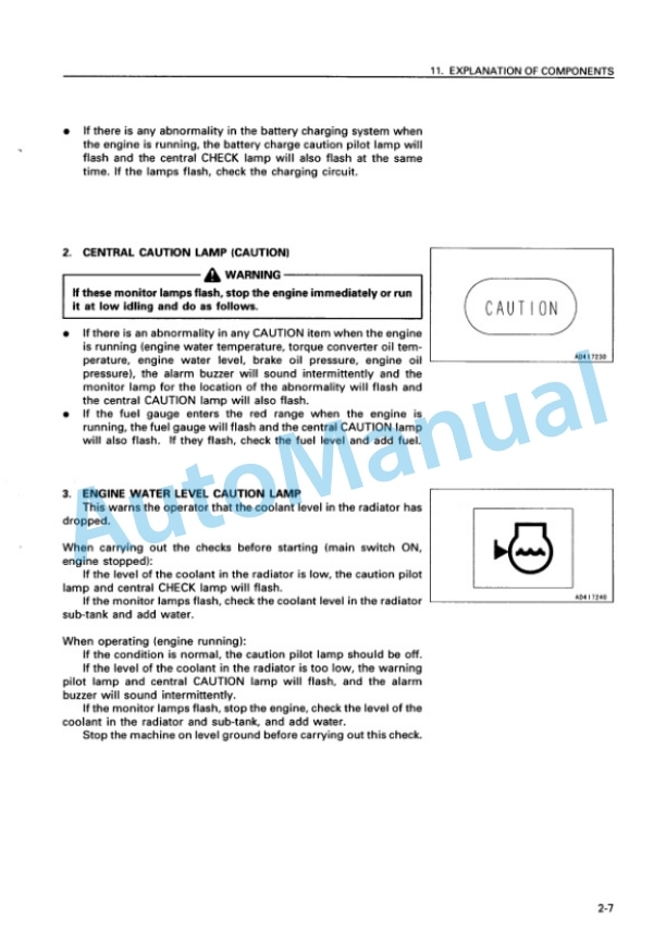 Komatsu WA450-3 Avance Wheel Loader Operation and Maintenance Manual PEN01185-00 2 Komatsu WA450-3 Avance Wheel Loader Operation and Maintenance Manual PEN01185-00 - Image 2