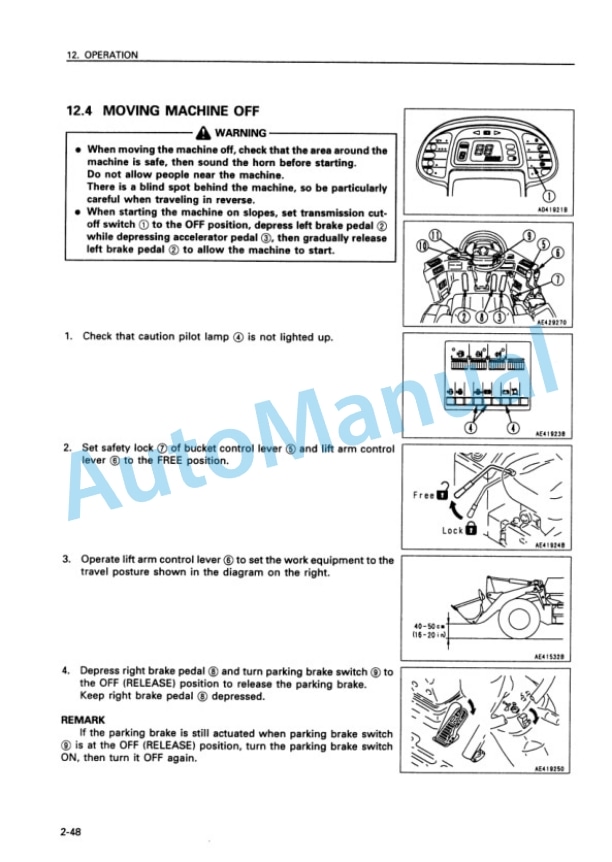 Komatsu WA450-3 Avance Wheel Loader Operation and Maintenance Manual SEAM031900 3 Komatsu WA450-3 Avance Wheel Loader Operation and Maintenance Manual SEAM031900 - Image 3
