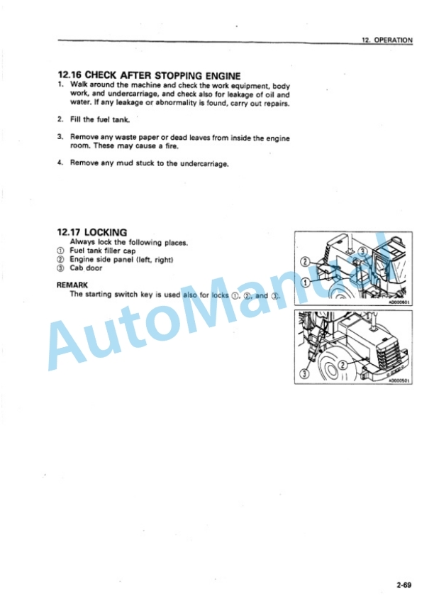 Komatsu WA450-3 Wheel Loader Operation and Maintenance Manual PEN01184-00 3 Komatsu WA450-3 Wheel Loader Operation and Maintenance Manual PEN01184-00 - Image 3