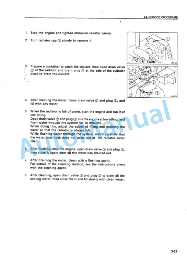 Komatsu WA450-3 Wheel Loader Operation and Maintenance Manual PEN01184-00 4 Komatsu WA450-3 Wheel Loader Operation and Maintenance Manual PEN01184-00 - Image 4