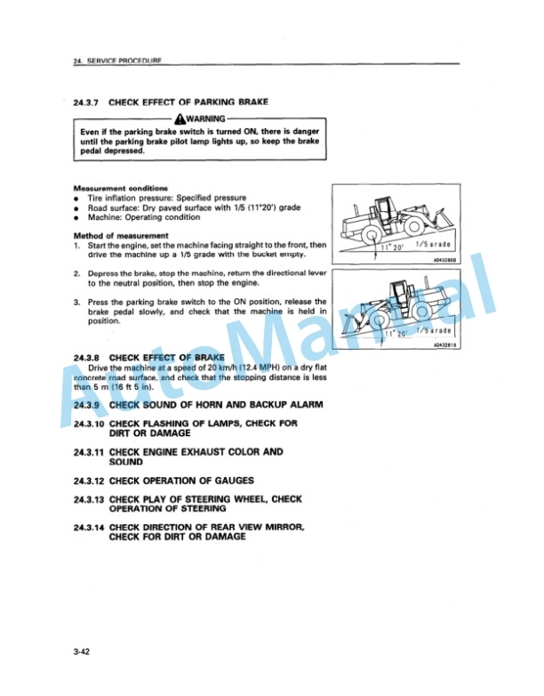 Komatsu WA450-3 Wheel Loader Operation and Maintenance Manual SEAM020900 5 Komatsu WA450-3 Wheel Loader Operation and Maintenance Manual SEAM020900 - Image 5