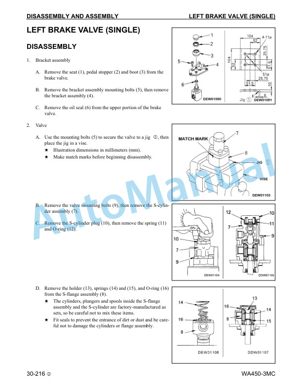 Komatsu WA450-3 Wheel Loader Shop Manual CEBM003602 5 Komatsu WA450-3 Wheel Loader Shop Manual CEBM003602 - Image 5
