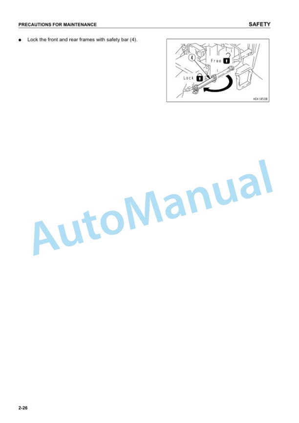 Komatsu WA450-3LL Avance Log Loader Operation and Maintenance Manual PEN01186-00 2 Komatsu WA450-3LL Avance Log Loader Operation and Maintenance Manual PEN01186-00 - Image 2