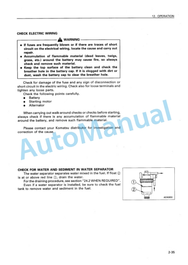Komatsu WA450-3LL Avance Log Loader Operation and Maintenance Manual SEAM014600 3 Komatsu WA450-3LL Avance Log Loader Operation and Maintenance Manual SEAM014600 - Image 3